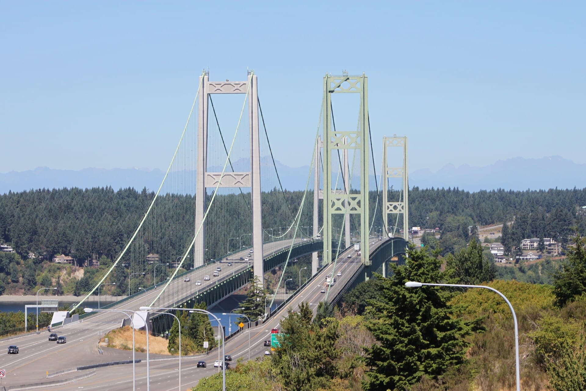 Narrows Bridge from the water